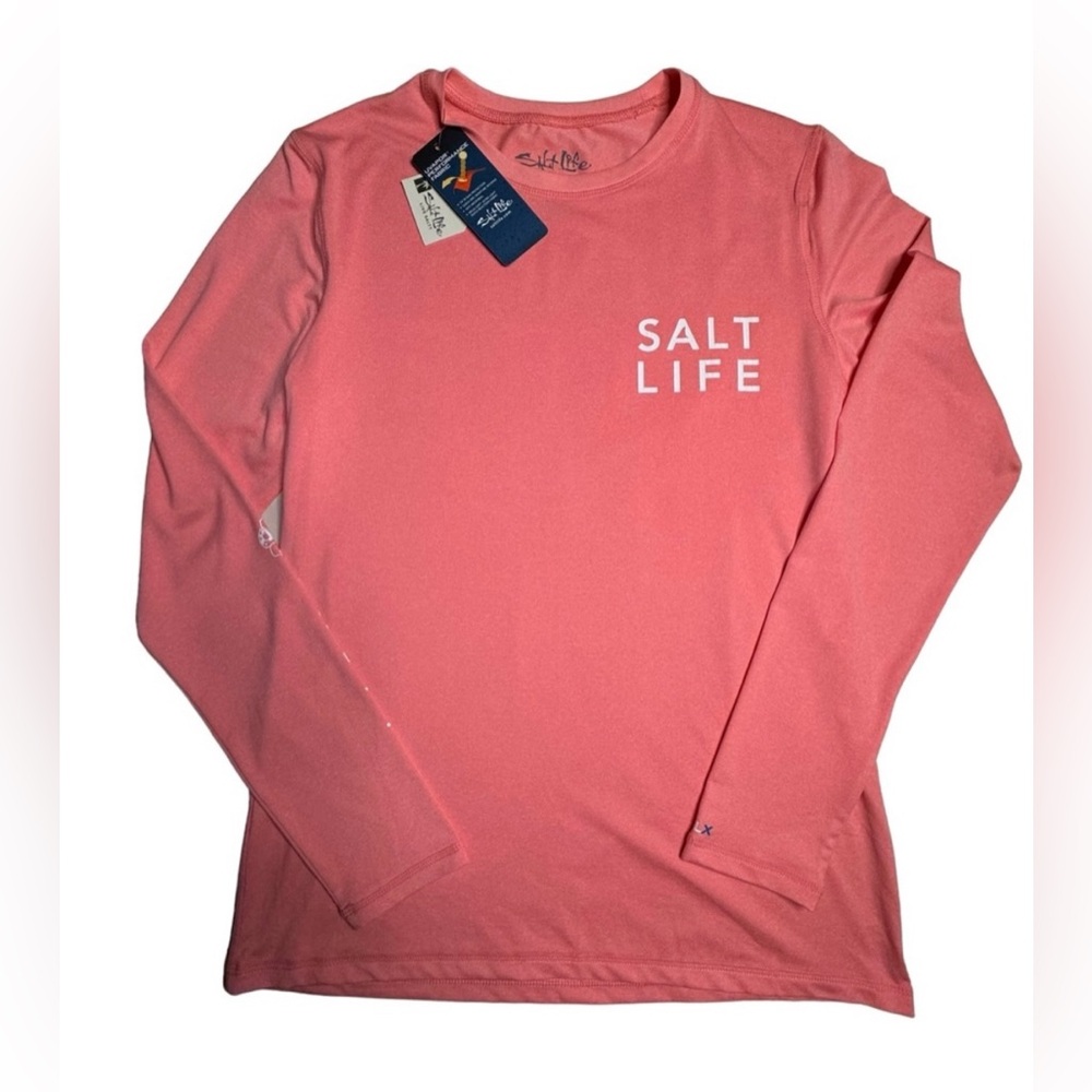 Salt Life Women’s Long Sleeve Pink Medium